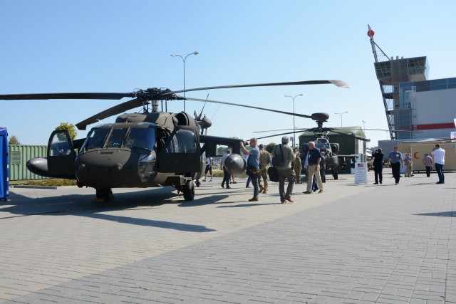 Army Rotary Wing Aviation on display in Poland