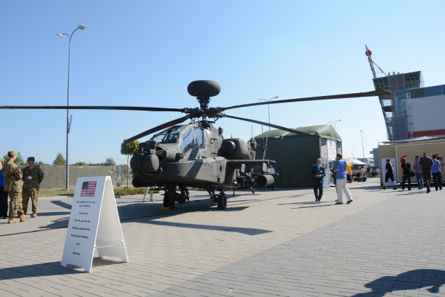 Army Rotary Wing Aviation on display in Poland