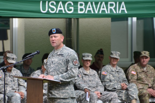 New command sergeant major at USAG Bavaria