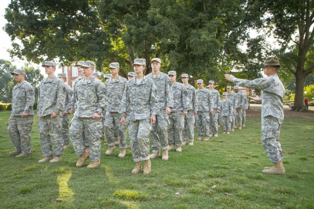 Marching in formation | Article | The United States Army