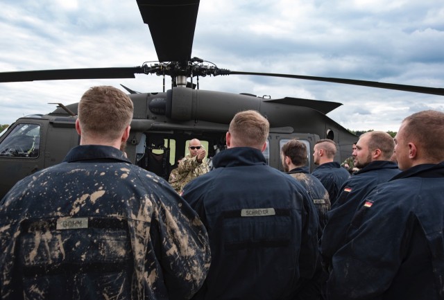 4-3 Assault Helicopter Battalion supports training for German Bundeswehr Soldiers