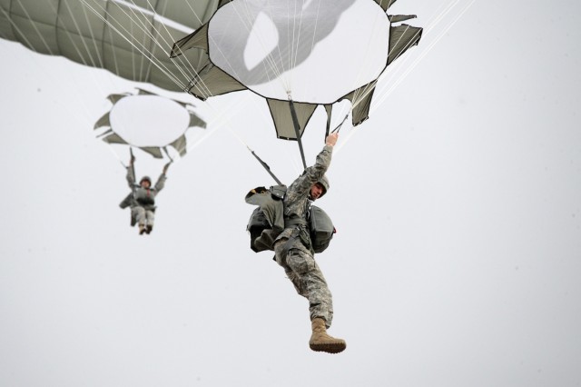 Multinational airborne operations at Grafenwoehr, Germany
