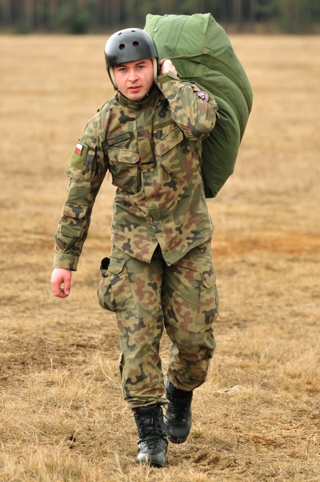 Multinational airborne operation in Grafenwoehr, Germany