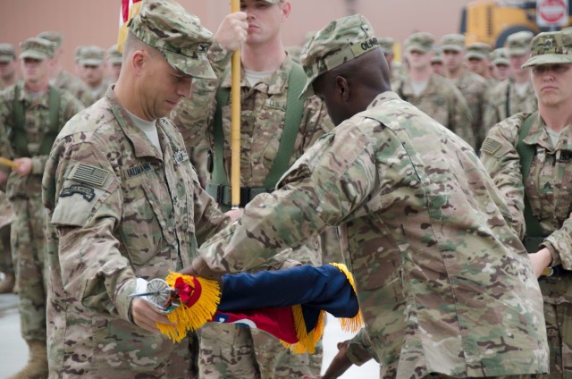 1 BCT, 10th Mountain Division Casing Inherent Resolve 2