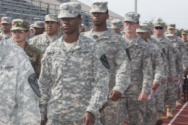 Cav troopers pound pavement on Patriot Day