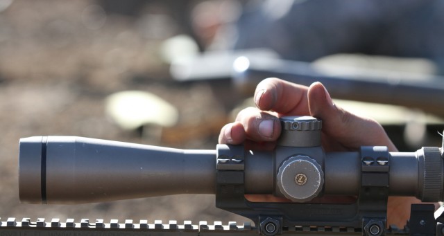 Soldiers conduct Rising Thunder sniper training