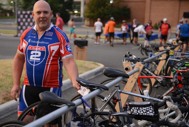 Vice chief, supporters honor wounded vets on Ride 2 Recovery