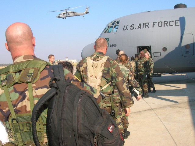 Delaware National Guard supports Operation Vigilant Relief, Hurricane Katrina