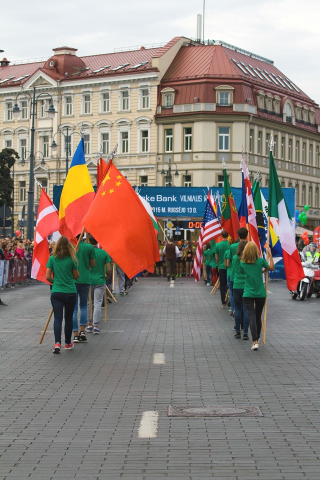 All around town: US Soldiers take part in marathon in Lithuania