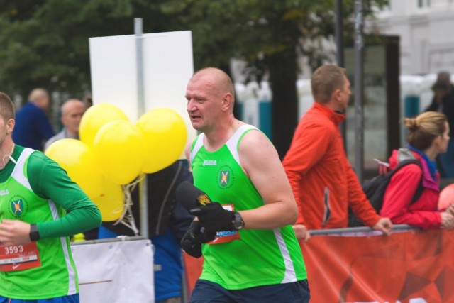 All around town: US Soldiers take part in marathon in Lithuania