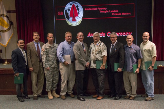USASOC awards G9 staff for civilian service