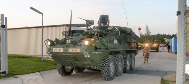 Soldiers work together for a united front during exercise