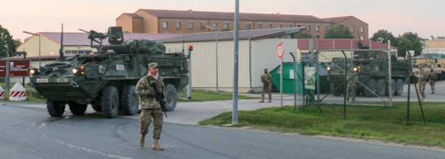 Soldiers work together for a united front during exercise