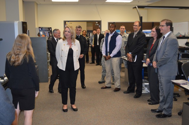 Secretary of the Air Force visits SMDC