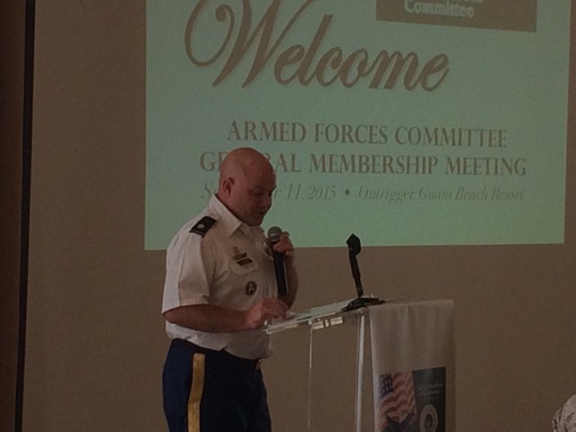 Task Force Talon commander addresses Guam Armed Forces Committee