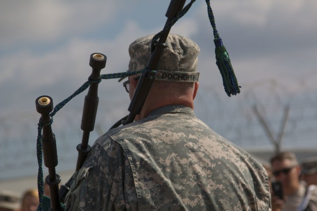 Camp Bondsteel community walks for suicide awareness