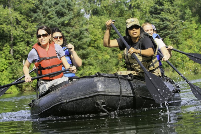 Significant others take the plunge, dive into Soldiering