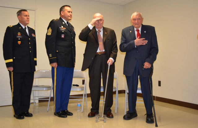 94th Division honors two of its WWII veterans with Bronze Star medals earned 70 years ago