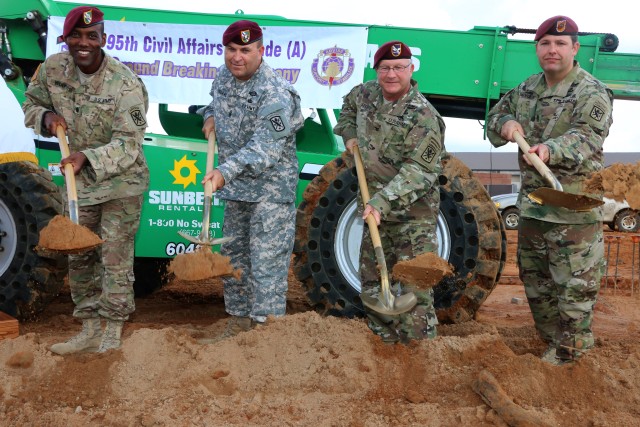 Ground breaking ceremonies for final two Civil Affairs battalions 