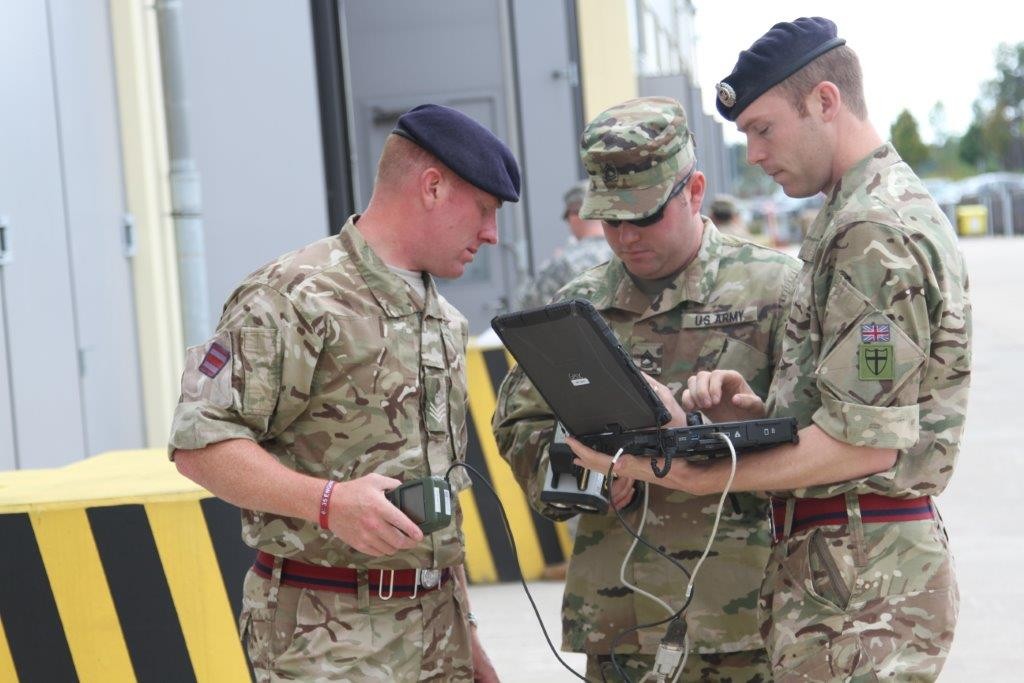 Us German British Engineers Execute Enfire Training Article The