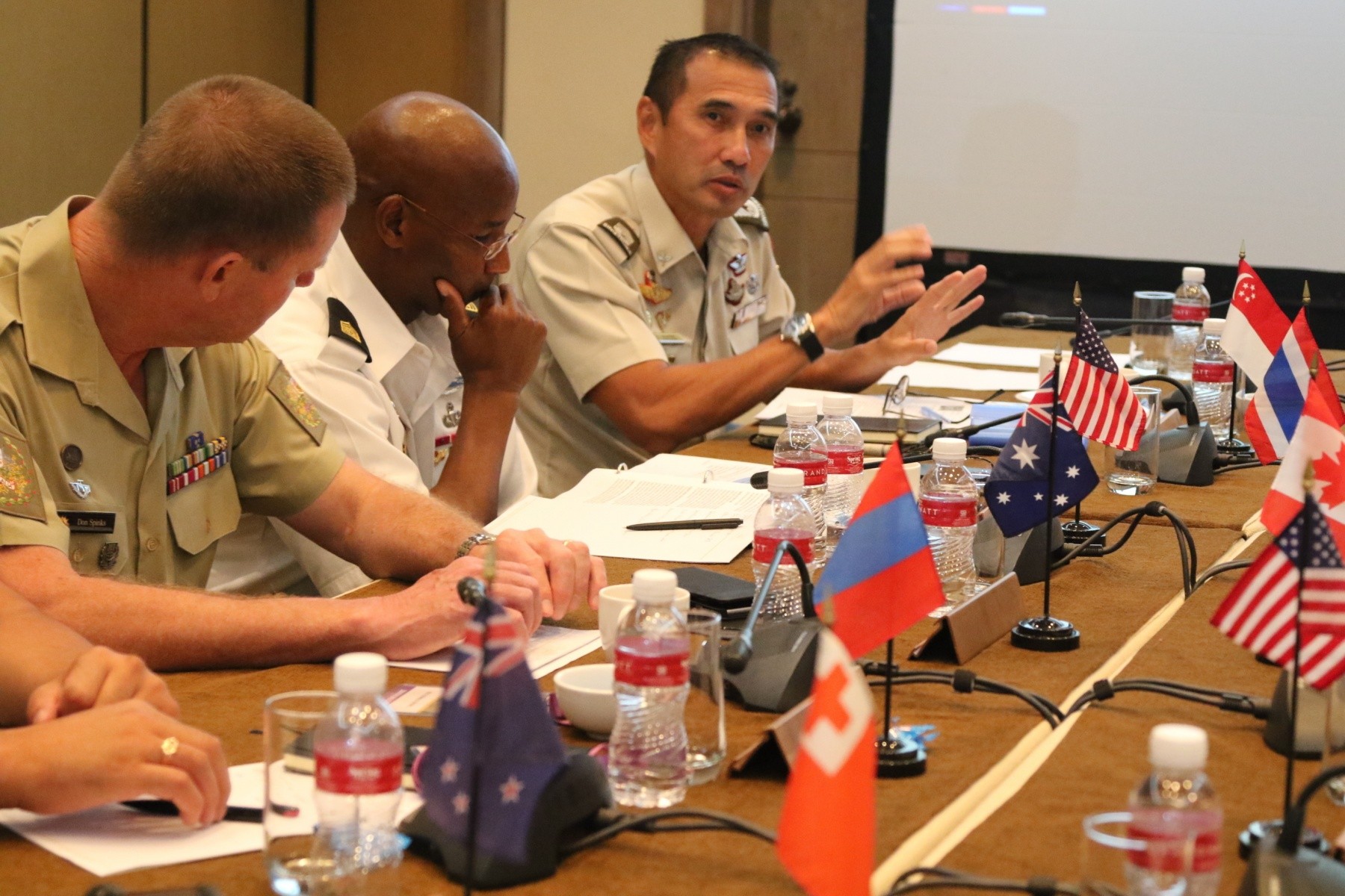 Senior enlisted leaders conduct second enlisted forum in Indonesia ...