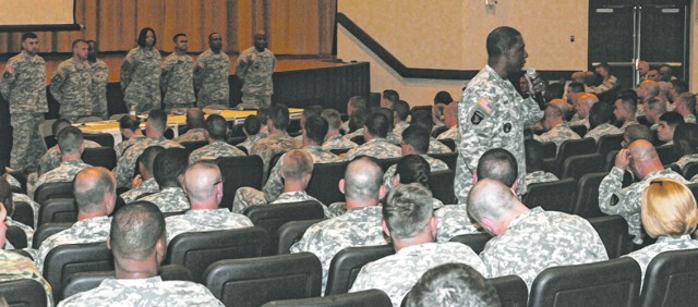 Fort Leonard Wood's top NCO focuses on servant leadership at LPD