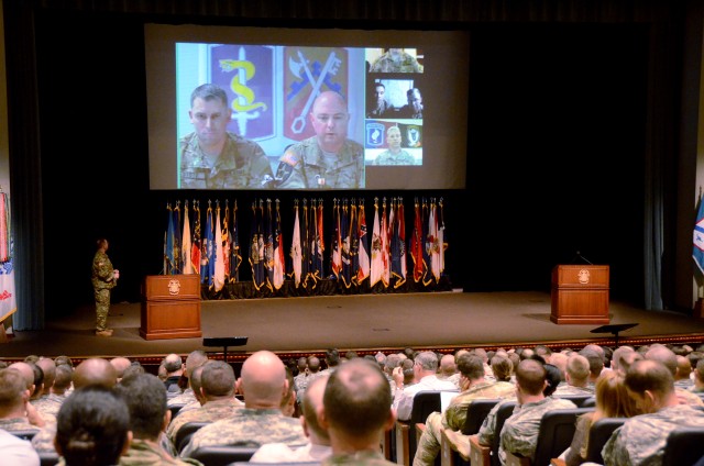 Video Teleconference at the Command General and Staff College