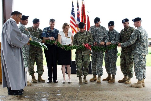 Army Corps, 29th BEB Hold Ribbon Cutting for South Range Road Project