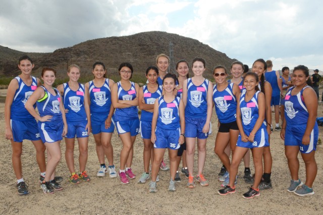 SVHS girls cross country team