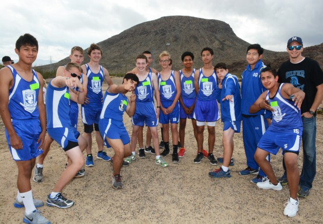 The male team for cross country of Silver Valley High School