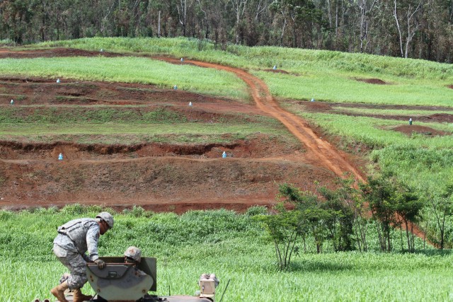 Sustainment Soldiers conduct Combat Logistics Patrol Live Fire Exercise