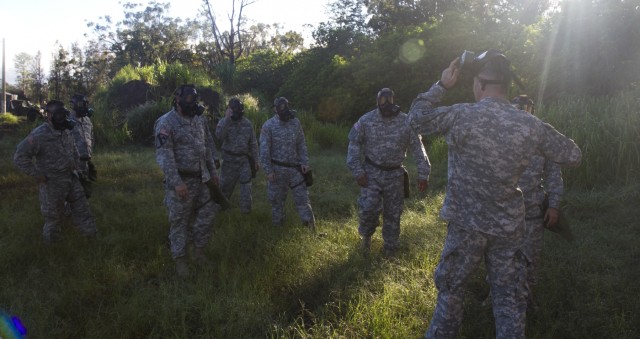 Gas, gas, gas: Sea Dragons conduct CBRN training