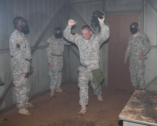 Gas, gas, gas: Sea Dragons conduct CBRN training