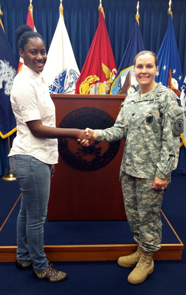PVT Morris with LTC Pigg