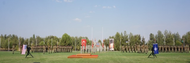 Turkish Army Holds Ceremony Honoring US Air Defenders 