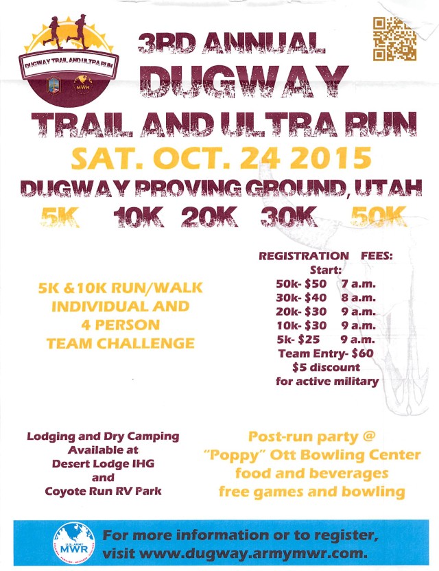 Dugway Ultra Run