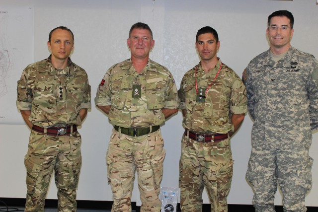 British defence attache visits Corps of Engineers projects