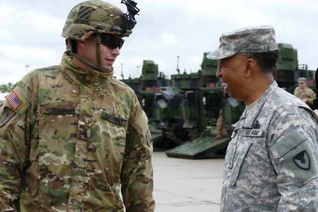 AMC leaders assess materiel needs during Europe visit