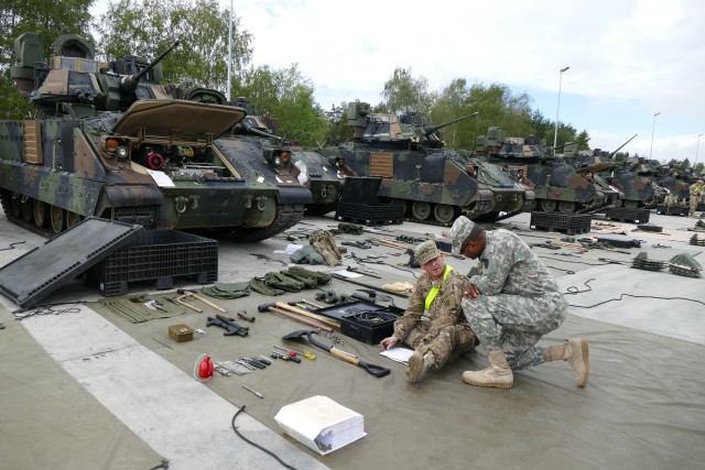 AMC leaders assess materiel needs during Europe visit