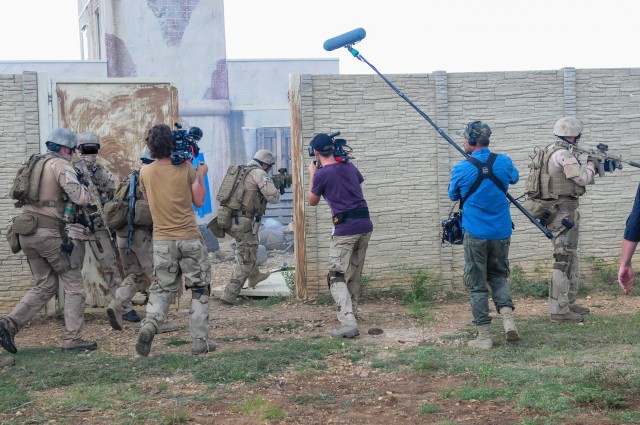Foreign film crew aids Dutch Special Forces recruiting