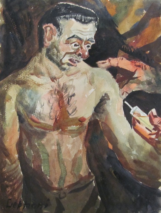 WWII Army cook's artistic acumen captures everyday life of Soldiers at war