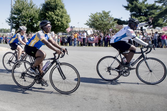 WTB troops bike from Knox to Campbell on road to recovery