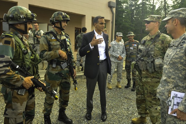 US Ambassador to India visits JBLM