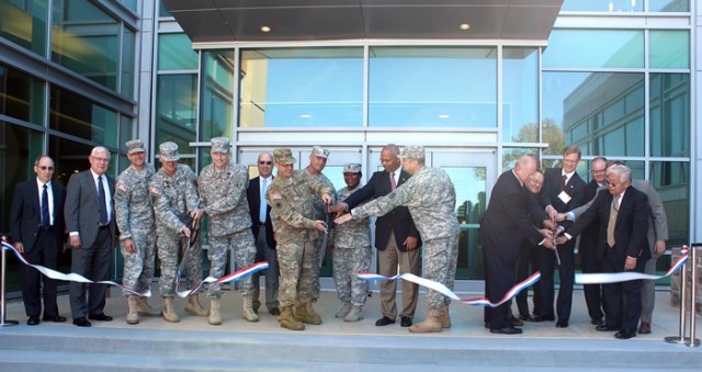 USAMRICD ribbon cutting