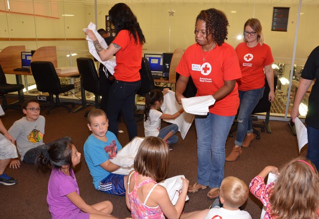 The Vicenza ARC prepares children for emergencies