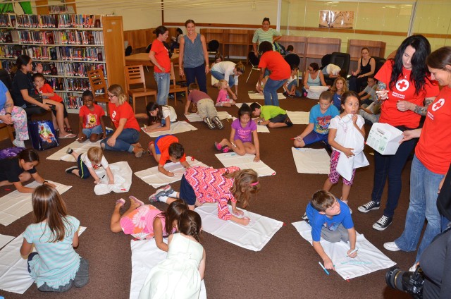 The Vicenza ARC prepares children for emergencies