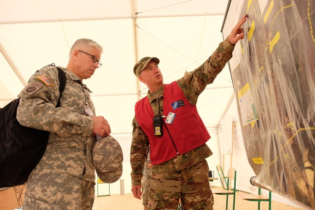 7th Civil Support Command Soldiers support disaster response exercise in Ukraine