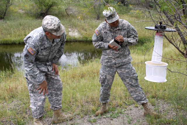 Shoo, fly: MEDDAC soldiers track mosquitoes