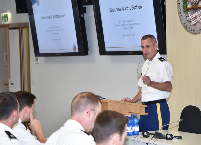 Marshall Center seminar intertwines years of Foreign Area Officers' training