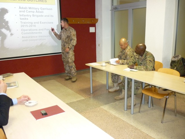 Army Europe Inspector General, Latvian counterparts meet